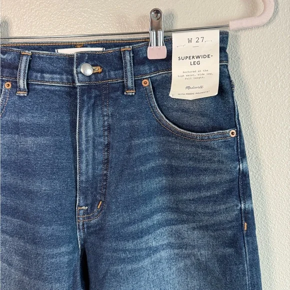 Madewell super wide leg pant - Picture 3 of 8